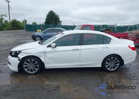 2014 Honda Accord Sport from USA, damaged, VIN 1HGCR2F56EA093384